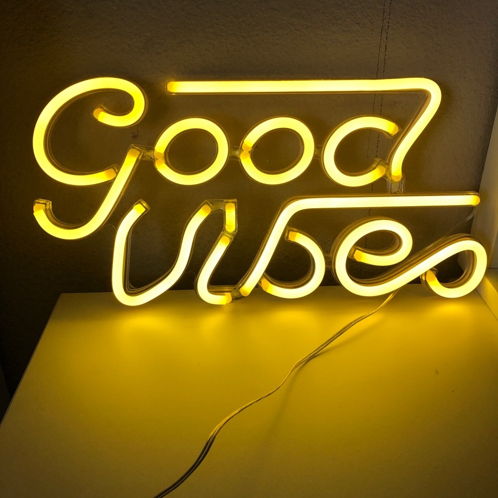Good Vibes Neon Sign